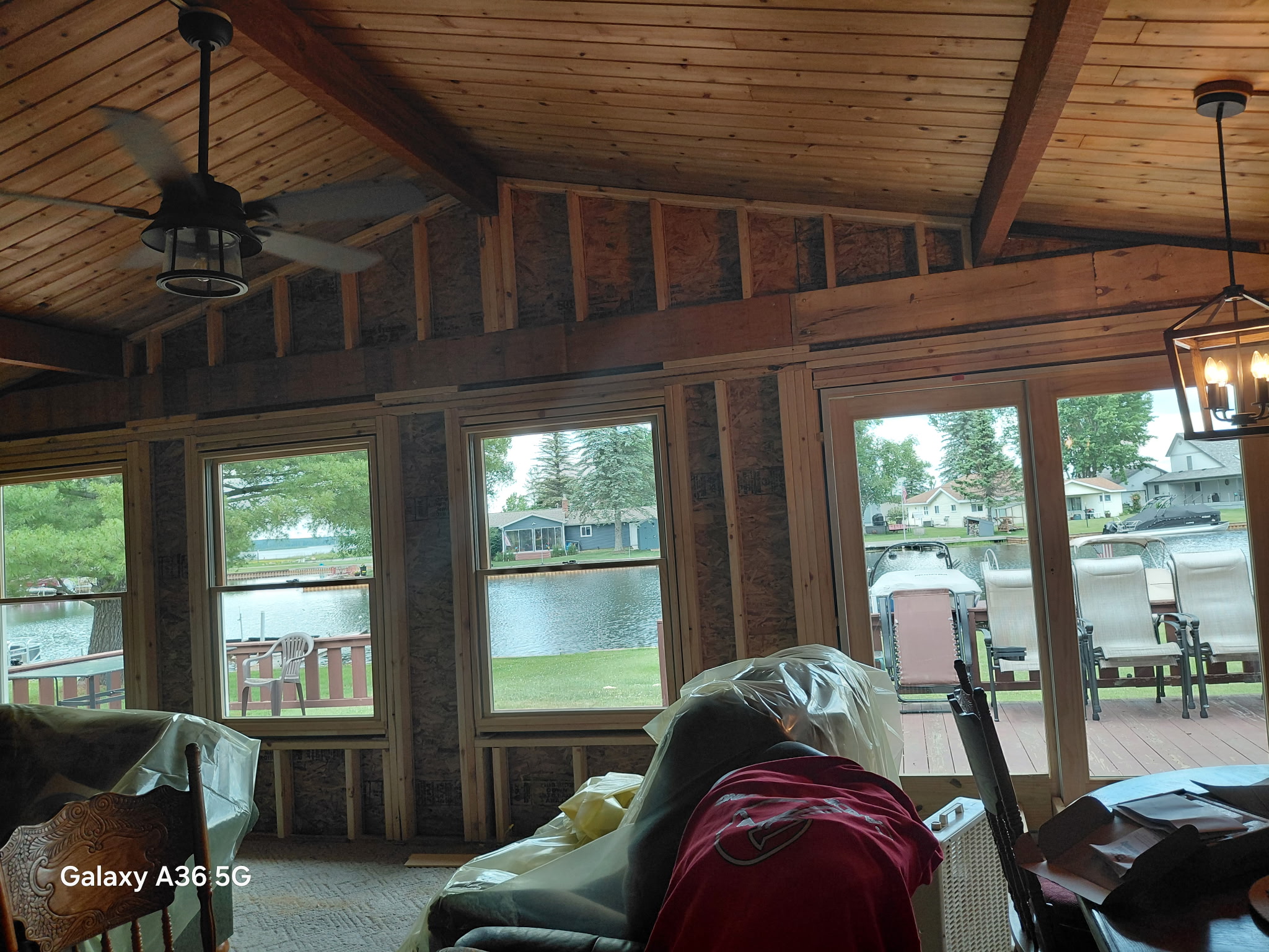 Interior of a home before renovation work begins